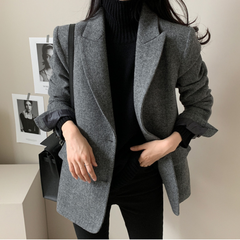 Blazer Cambridge – Blazer Feminino de Lã