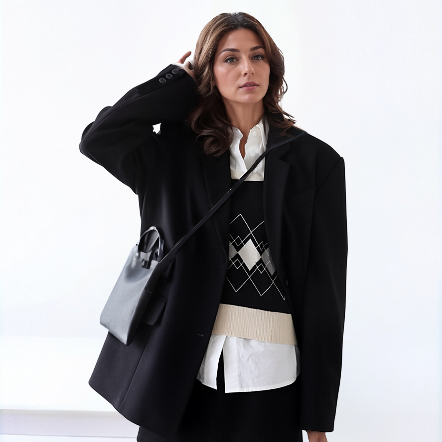 Blazer Oversized Dorsay – Blazer Feminino Alfaiataria Executiva