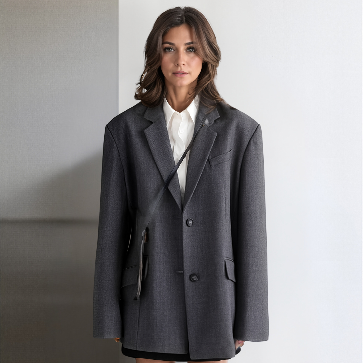 Blazer Oversized Dorsay – Blazer Feminino Alfaiataria Executiva