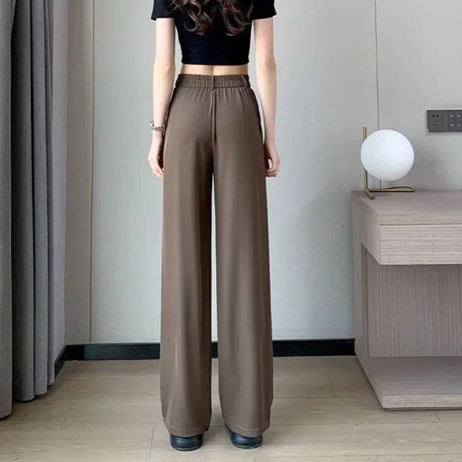Calça Siena – Calça Social Feminina Reta, Alfaiataria Versátil