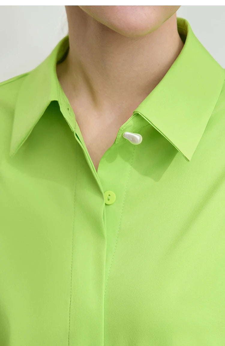 Camisa Capucine – Camisa social feminina com punho de alfaiataria